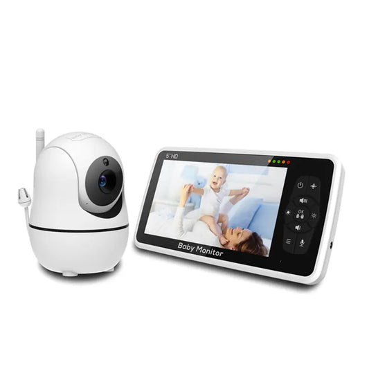 SM50 5" HD Rotating Baby Monitor with Night Vision