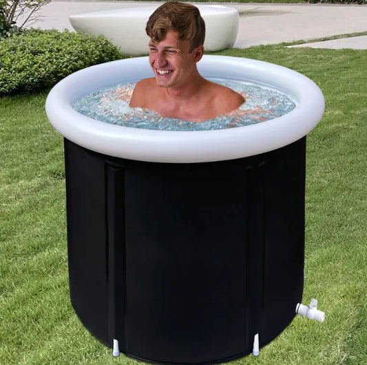 Custom Folding Ice Bucket 75x75cm with Lid