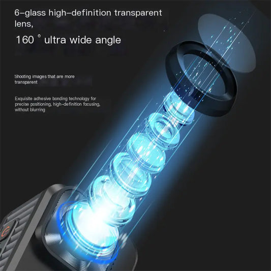 VIRAN 5K Action Camera for Outdoor and Diving Use