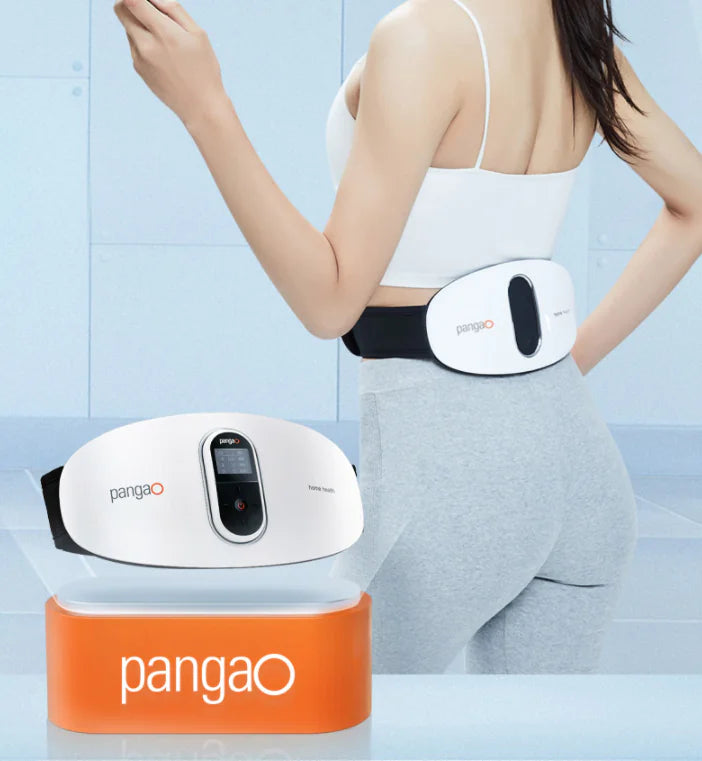 Portable Waist Massager with Remote Control and Heat
