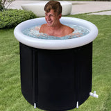 Custom Folding Ice Bucket 75x75cm with Lid