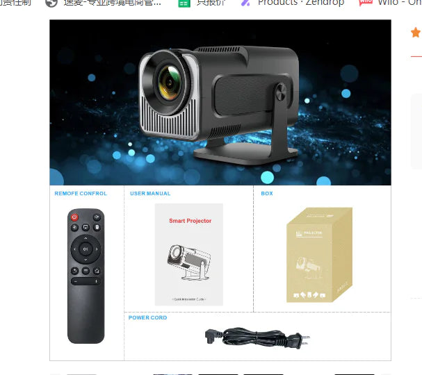 Magcubic HY320 1080P Android Portable Projector