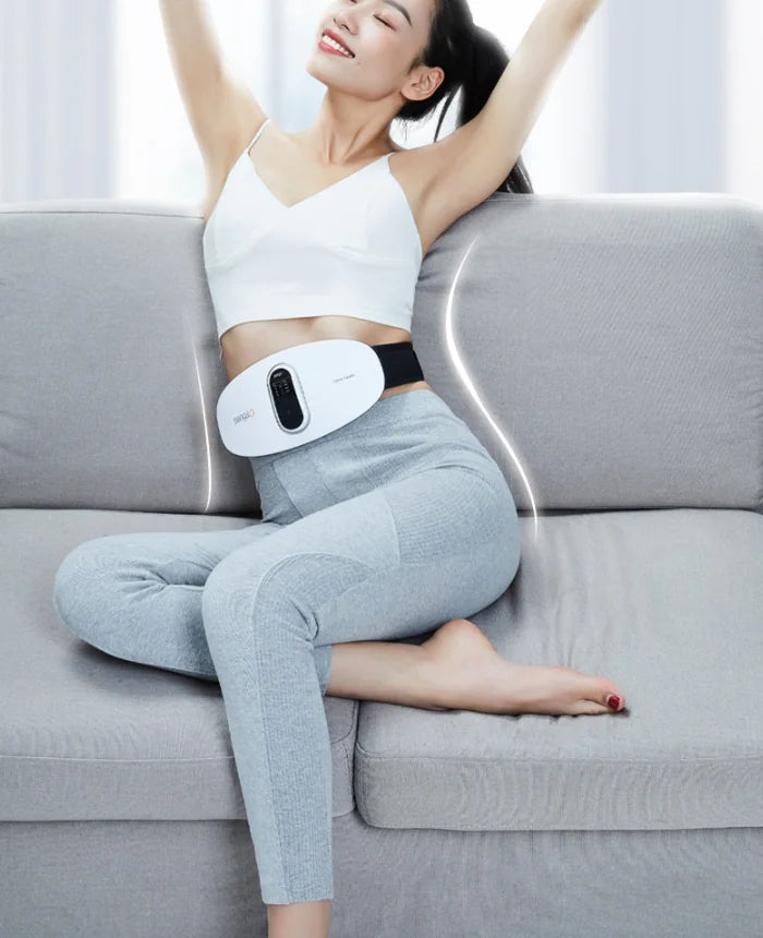 Portable Waist Massager with Remote Control and Heat