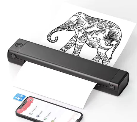 Portable Wireless A4 Thermal Printer (Single Unit)