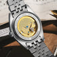 Men's Mechanical Watch with Calendar & Luminous Steel