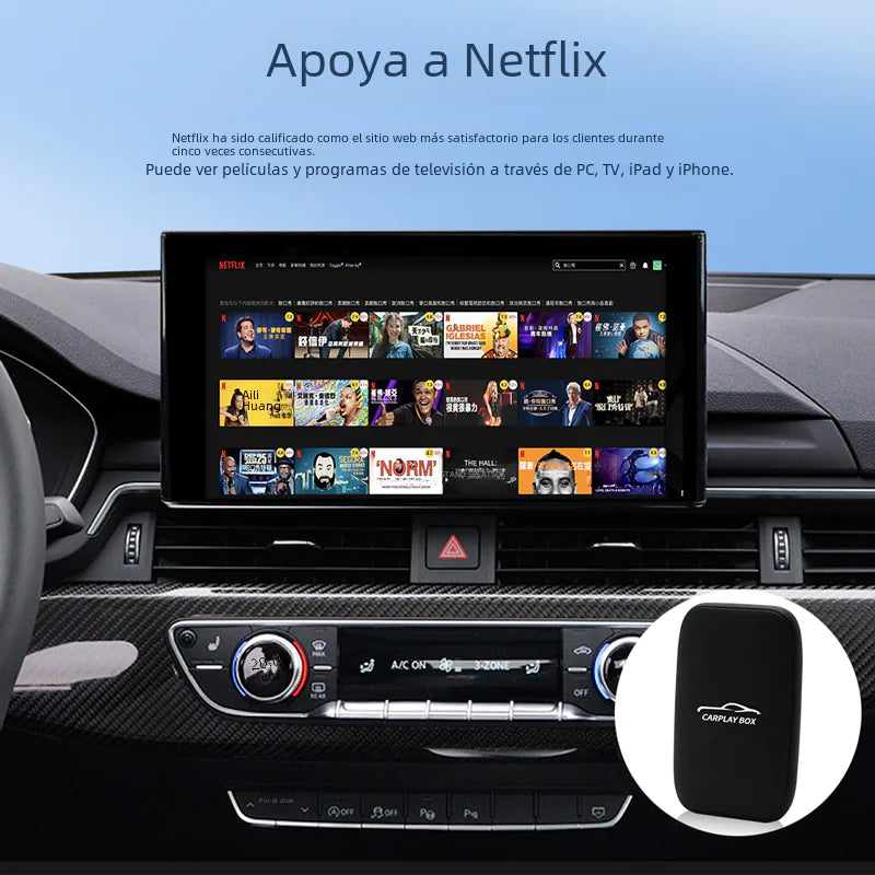3-in-1 Wireless CarPlay Android Auto Converter