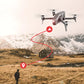 Professional 4K HD Foldable GPS Drone with Long Battery