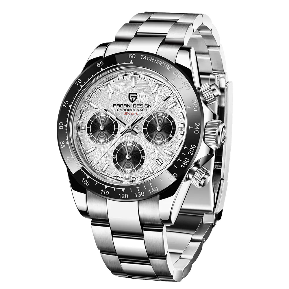 PAGANI Men's Multifunction Waterproof Quartz Watch 1644