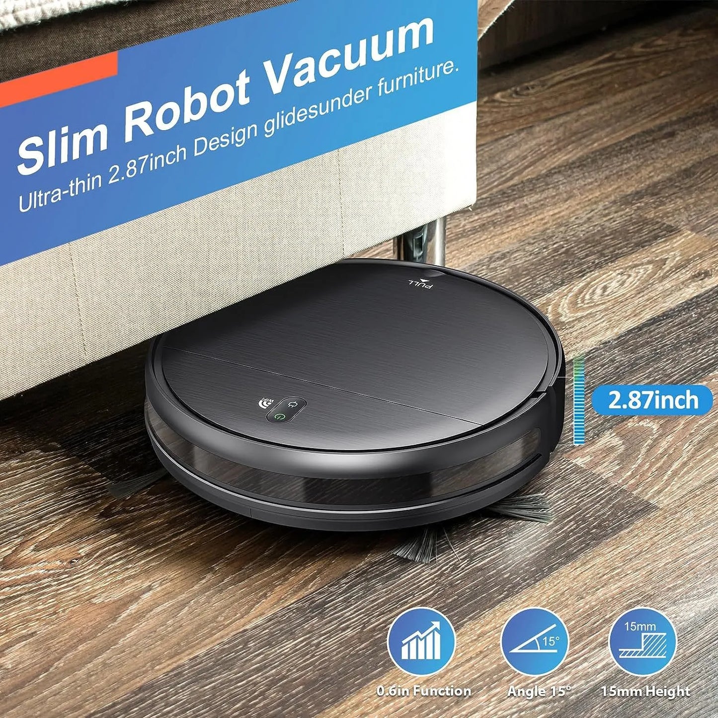 3-in-1 Smart Home Cleaner: Sweep, Mop & Vacuum