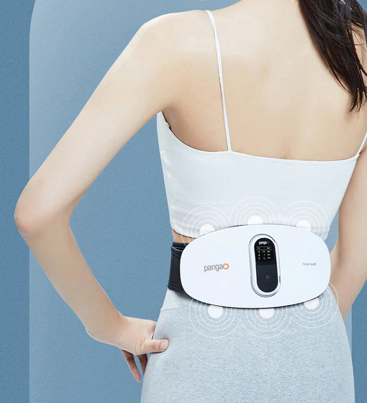 Portable Waist Massager with Remote Control and Heat