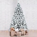 7.5ft Snow Flocked Artificial Christmas Tree