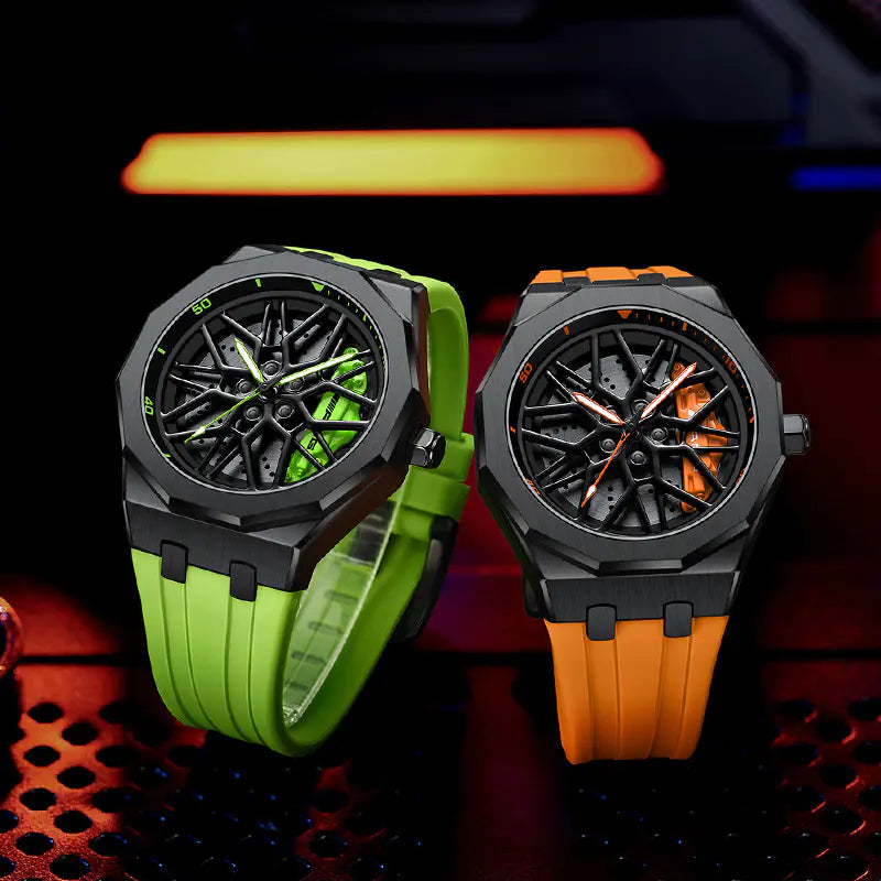 SVJ Men's Watch with AMG G55 Forged Wheels Design